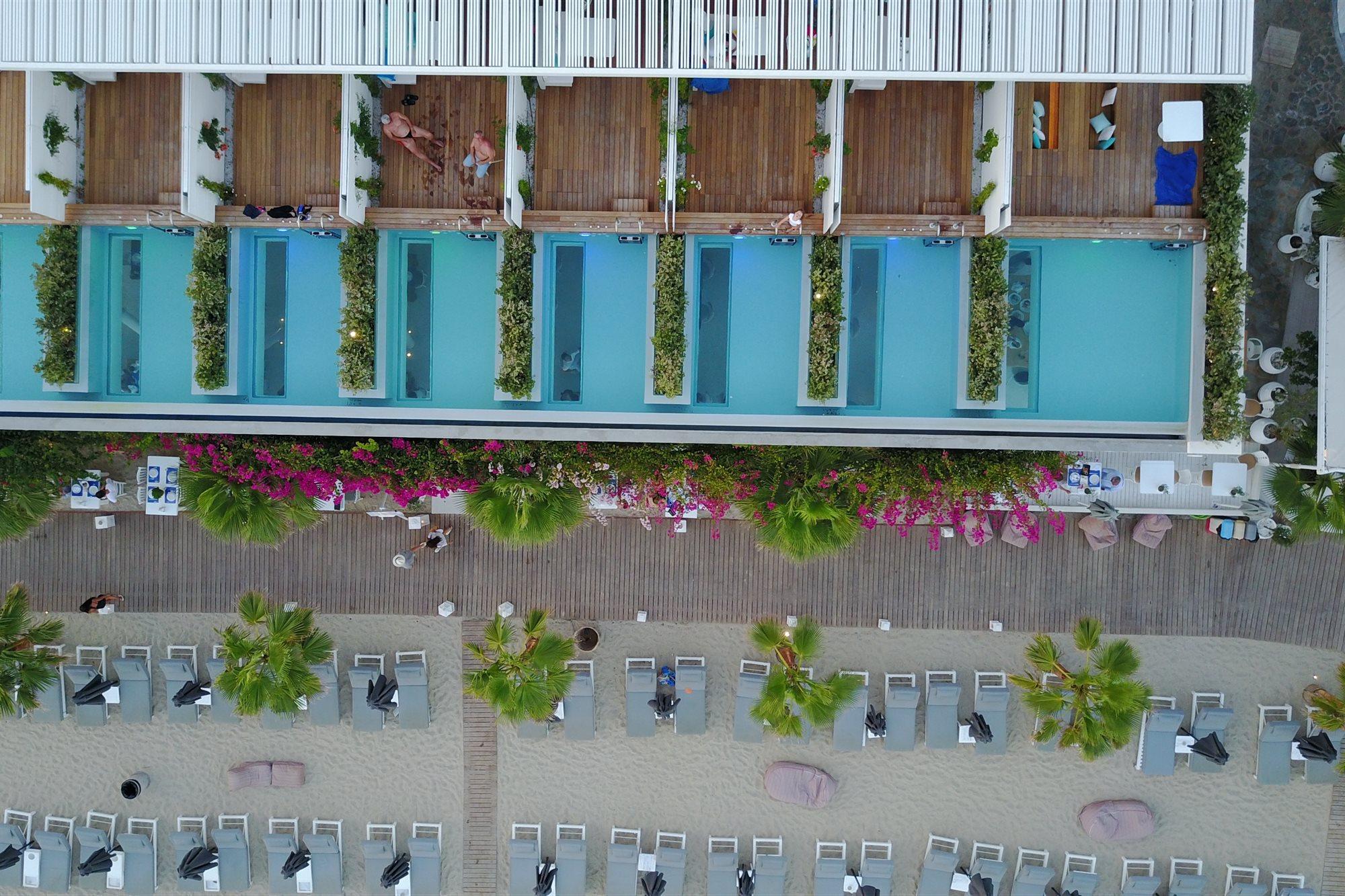 Mykonos Dove Beachfront Hotel Platys Gialos  Bagian luar foto