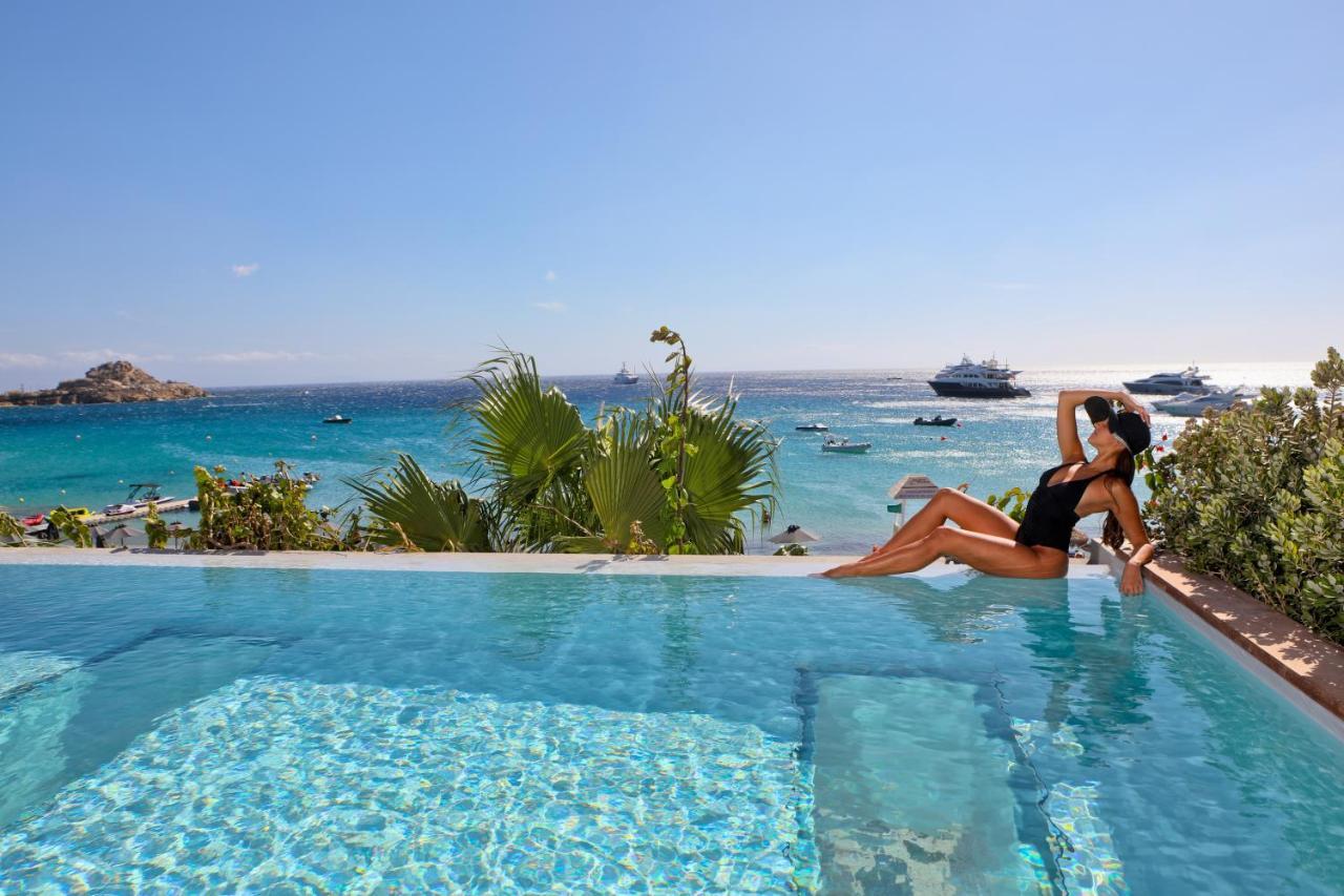 Mykonos Dove Beachfront Hotel Platys Gialos  Bagian luar foto