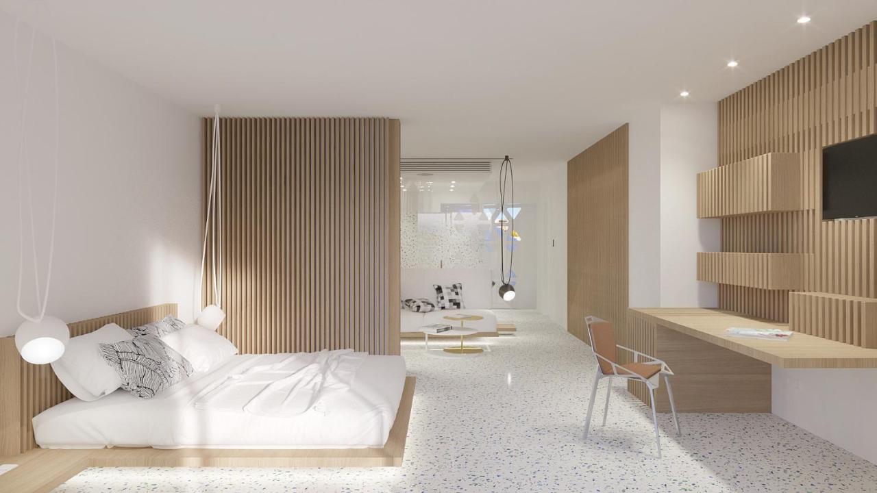 Mykonos Dove Beachfront Hotel Platys Gialos  Bagian luar foto